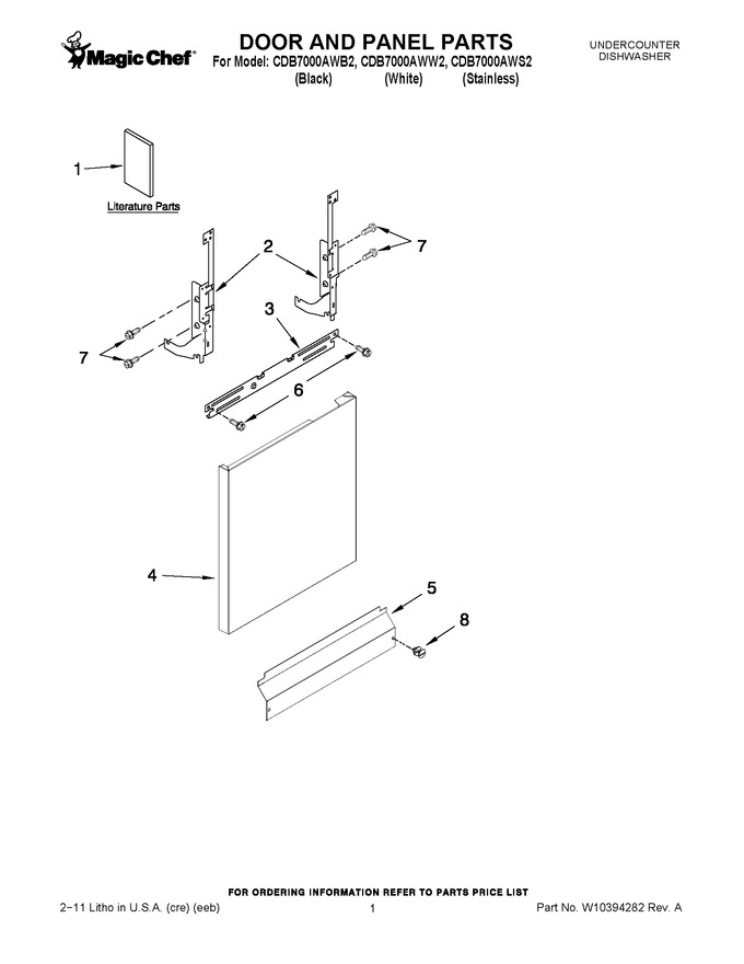 Diagram for CDB7000AWS2