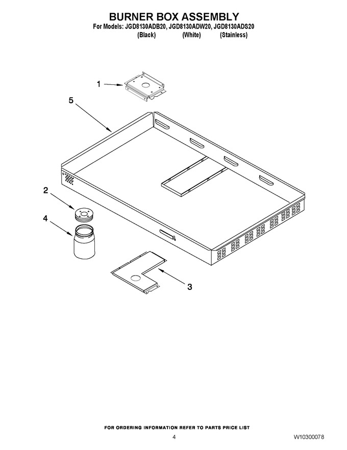 Diagram for JGD8130ADW20