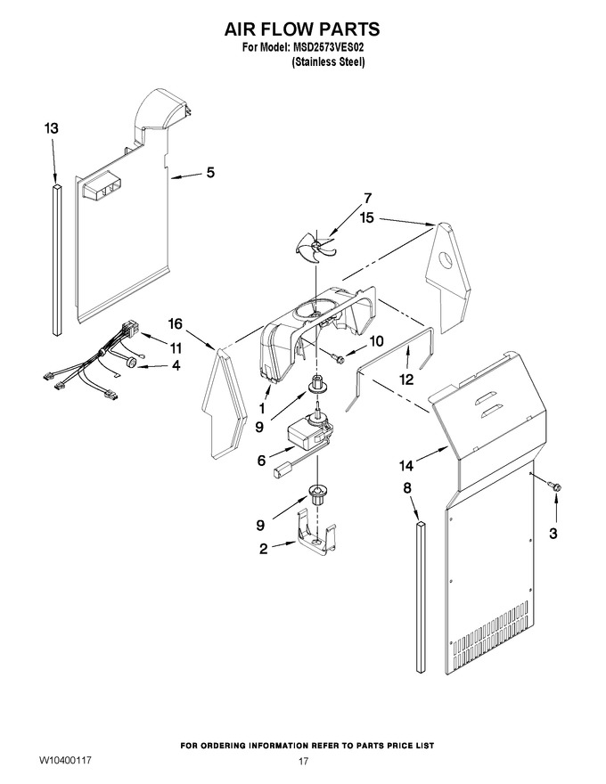 Diagram for MSD2573VES02