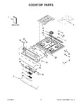 Diagram for 02 - Cooktop Parts