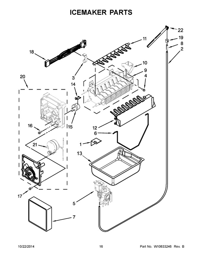 Diagram for MBR2258XES6