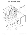 Diagram for 06 - Tub And Frame Parts