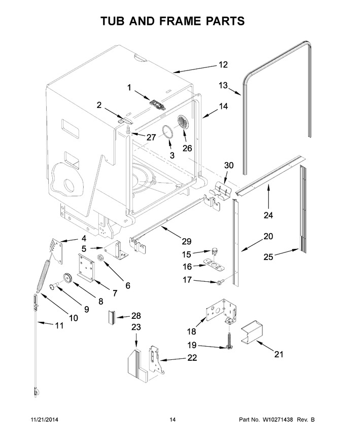 Diagram for MDBH980AWS1