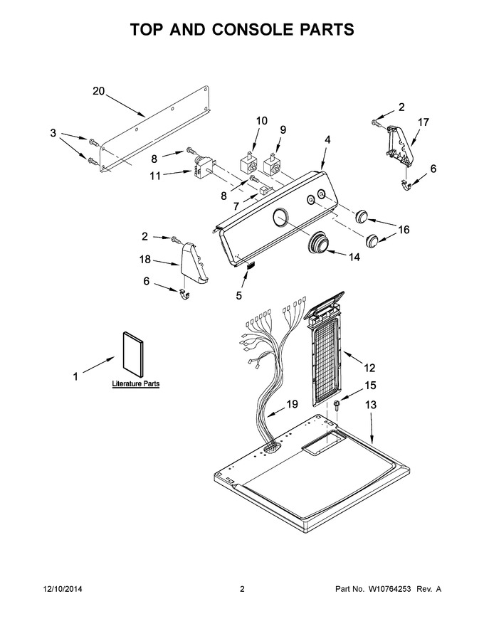 Diagram for MEDC215EW0
