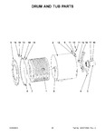 Diagram for 12 - Drum And Tub Parts