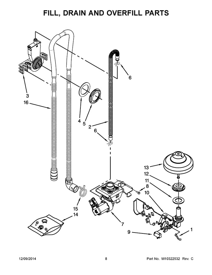 Diagram for JDB3650AWF3