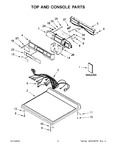 Diagram for 02 - Top And Console Parts
