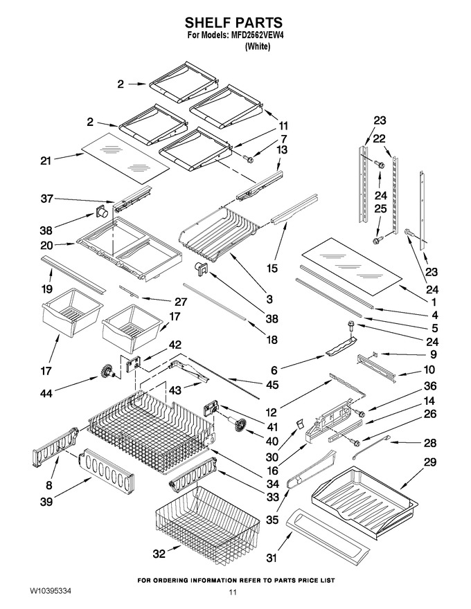 Diagram for MFD2562VEW4