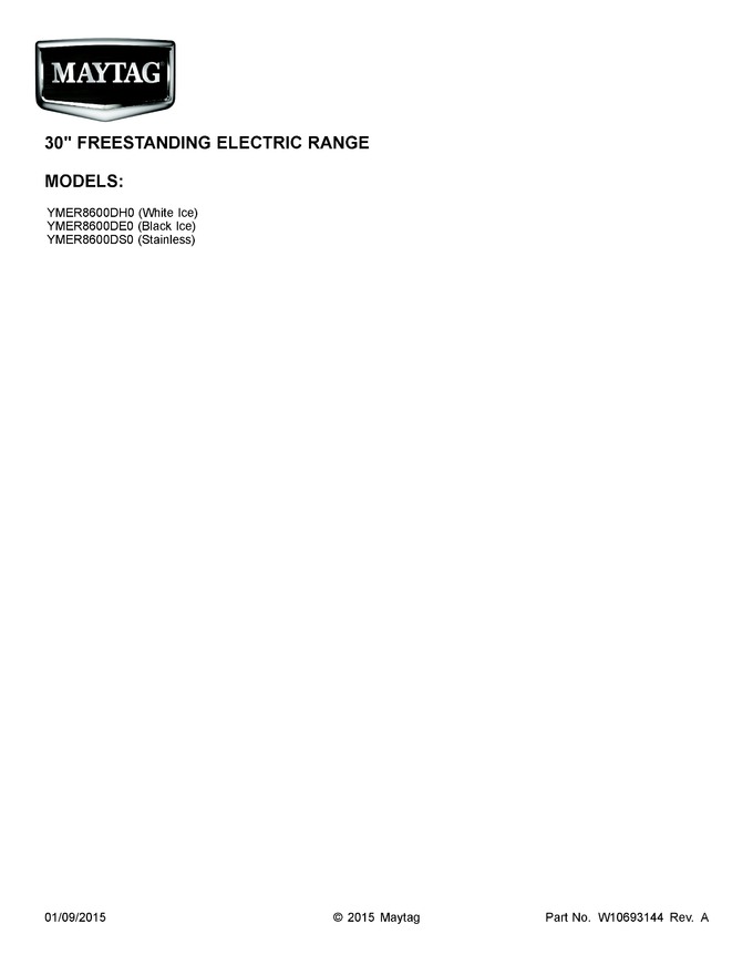 Diagram for YMER8600DS0