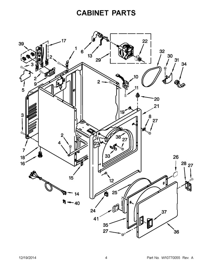Diagram for YNED4705EW0
