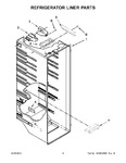 Diagram for 03 - Refrigerator Liner Parts