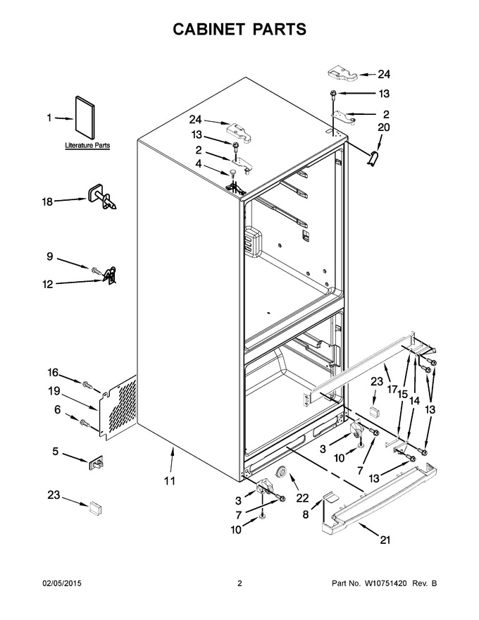 Diagram for MFB2055DRE00