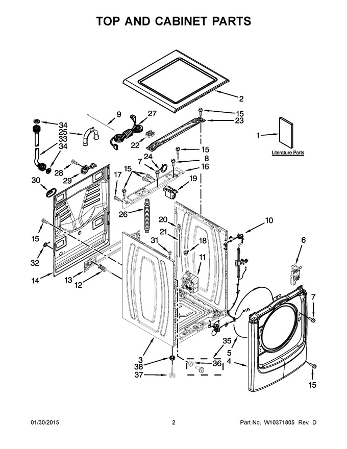 Diagram for MHW7000XW1