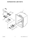 Diagram for 03 - Refrigerator Liner Parts