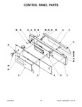 Diagram for 09 - Control Panel Parts