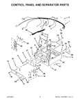 Diagram for 02 - Control Panel And Separator Parts