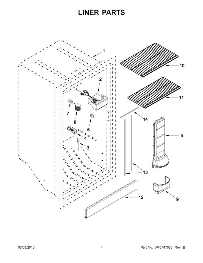 Diagram for MZF34X16DW00