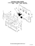 Diagram for 02 - Control Panel Parts