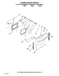 Diagram for 05 - Lower Door Parts