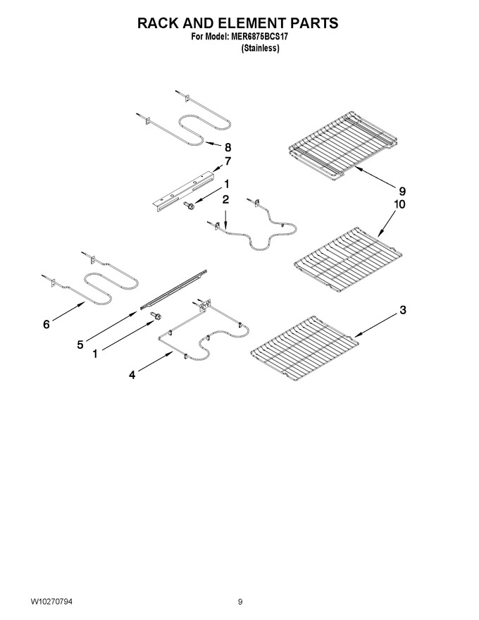 Diagram for MER6875BCS17