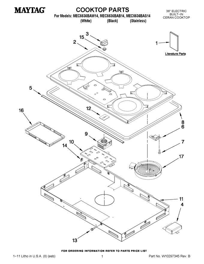 Diagram for MEC5536BAW14