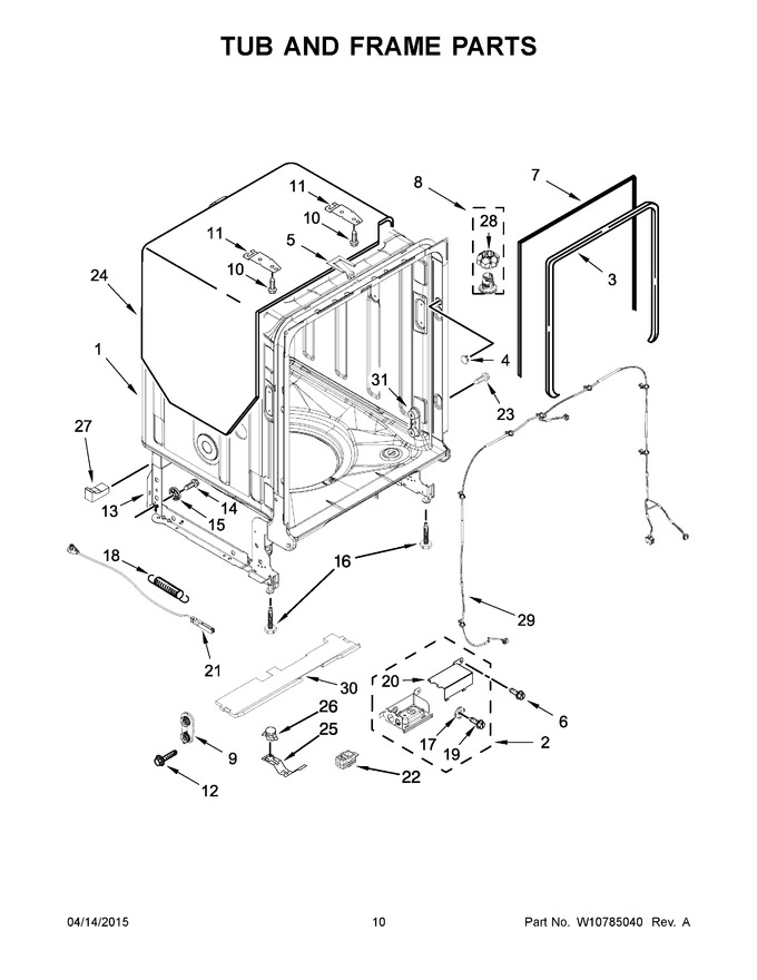 Diagram for JDB9200CWY1