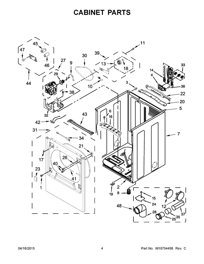 Diagram for MEDB855DW0
