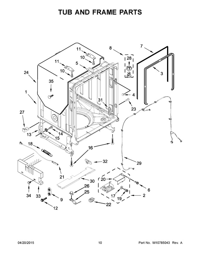 Diagram for JDB9800CWS1