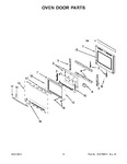 Diagram for 03 - Oven Door Parts