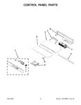 Diagram for 05 - Control Panel Parts