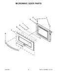 Diagram for 08 - Microwave Door Parts