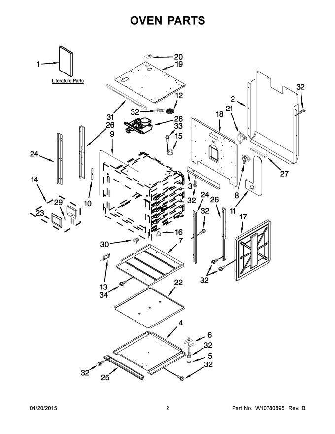 Diagram for JMW3430WB03