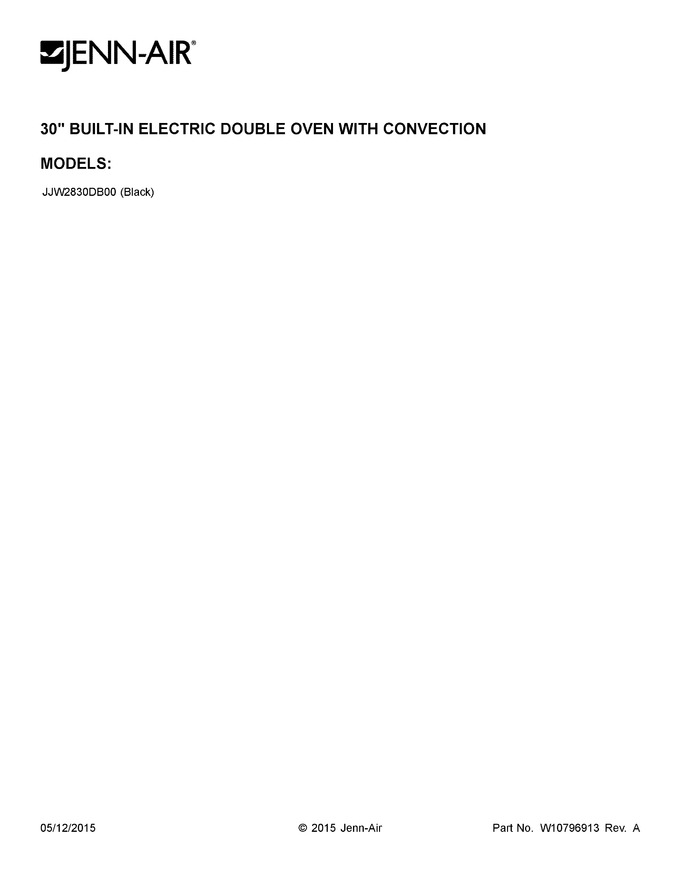 Diagram for JJW2830DB00