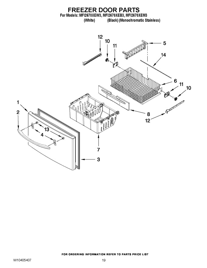 Diagram for MFI2670XEW3