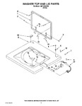 Diagram for 06 - Washer Top And Lid Parts
