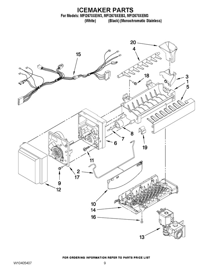 Diagram for MFI2670XEW3