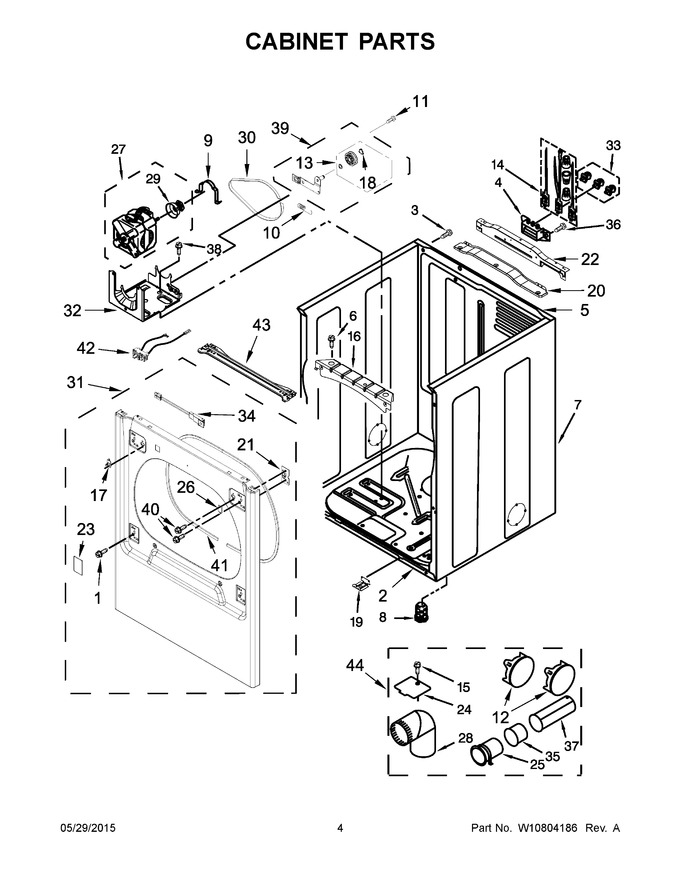 Diagram for MEDB835DW1