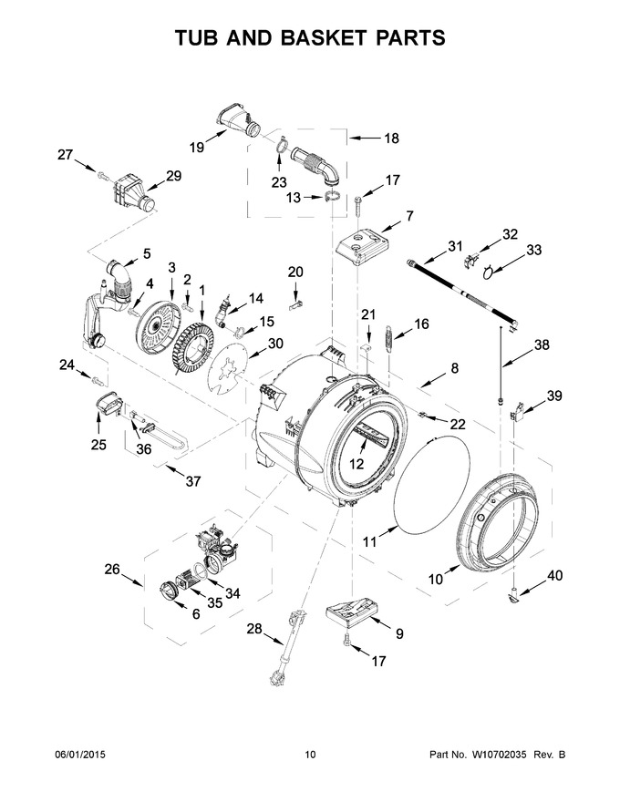 Diagram for MHW8100DW0