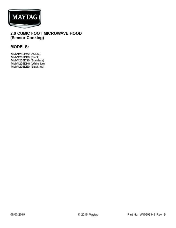 Diagram for MMV4205DS0