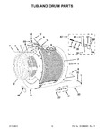 Diagram for 08 - Tub And Drum Parts