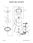 Diagram for 04 - Basket And Tub Parts