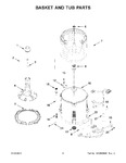 Diagram for 04 - Basket And Tub Parts