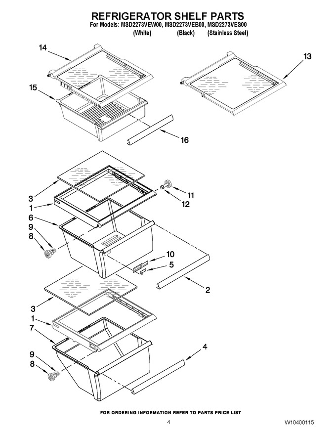 Diagram for MSD2273VEW00