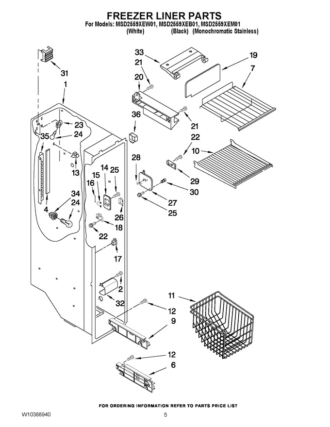 Diagram for MSD2559XEM01
