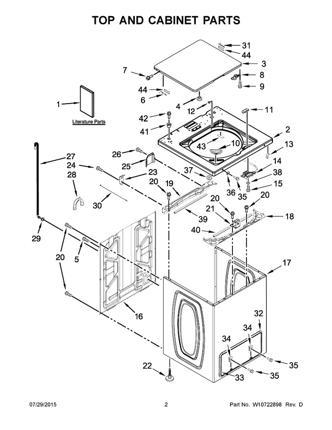Diagram for MVW18CSBGW0