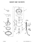 Diagram for 04 - Basket And Tub Parts