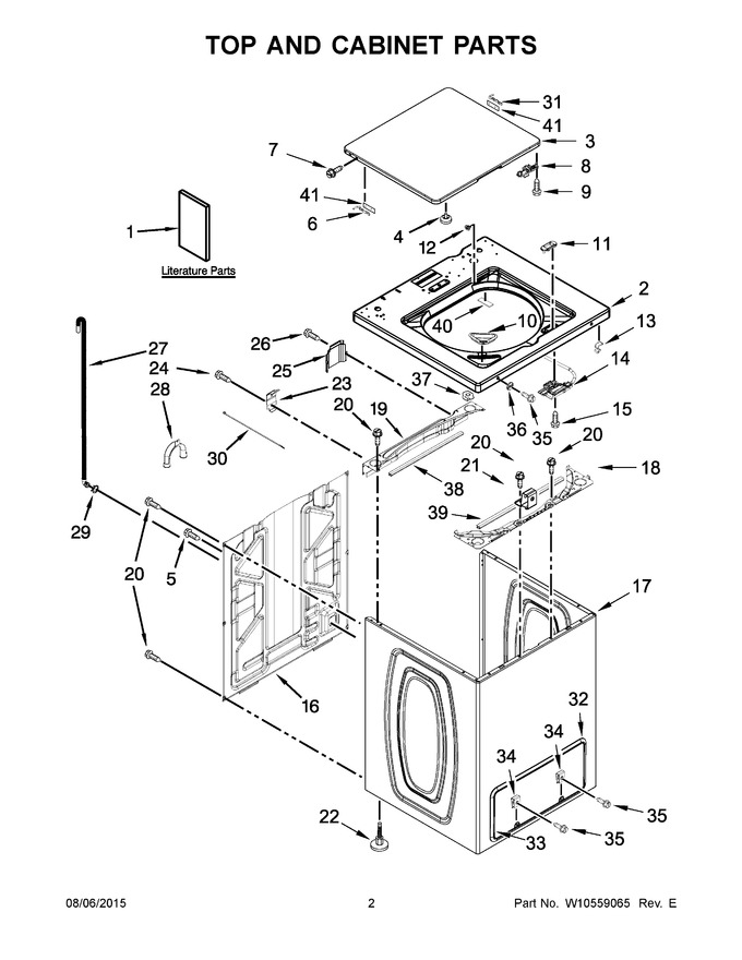 Diagram for MVW18PDAXW0