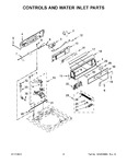Diagram for 03 - Controls And Water Inlet Parts