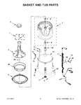 Diagram for 04 - Basket And Tub Parts