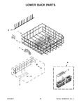 Diagram for 11 - Lower Rack Parts